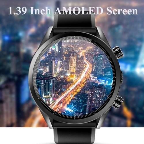 1.39'' Business Watch 4G GPS Waterproof Smart watch 1+16GB Sim Android watch 5MP camera heart rate smartwatch wrist watch pk I8