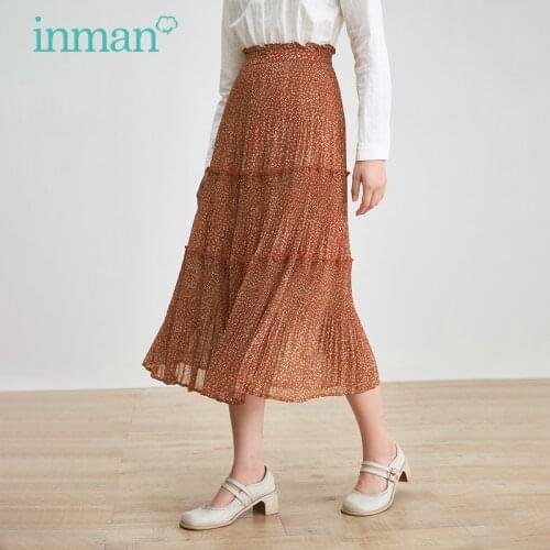 INMAN Women's Pleated Skirts