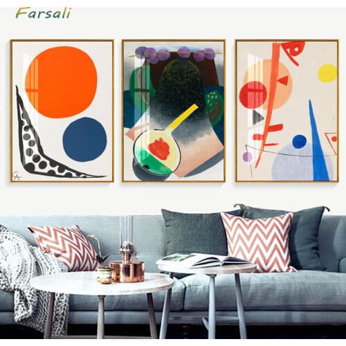 Classic Fashion Simple Abstract Decoration Posters and Prints Canvas Painting Wall Pictures Art for Living Room Home Décor