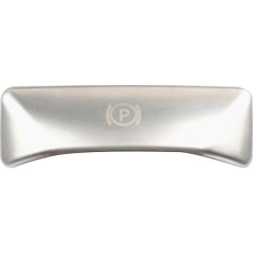 P Button Foot Brake Release Switch Decoration Stainless Steel Stickers for Mercedes Benz E Class W212 C Class W204 GLK