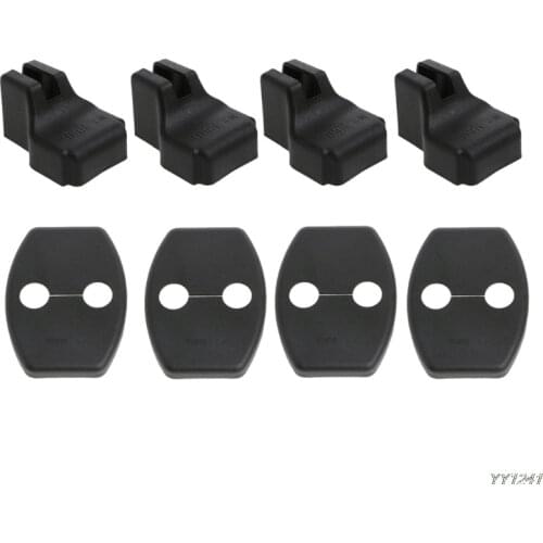Car Door Lock Cover Stopper Protection For Skoda Octavia A7 Fabia Rapid Superb ABS Door Lock Protective Cover