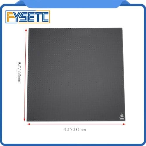 3D Ultrabase 3D Printer Platform Heated Bed Build Surface Glass Plate 235*235mm Thick 4mm For Ender-3 MK2 MK3 Hot bed