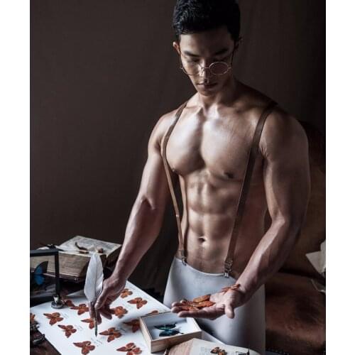 Sexy Pants For Men Masculine Thin Trousers Dick Detail Mans Sexy Erotic Wear Sheer See-through Long Pants Big Handsome Boy