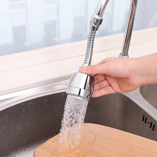 NEW 1pc Household Water Faucet Filter Extender Rotating Anti-splash Water Tap Booster Shower