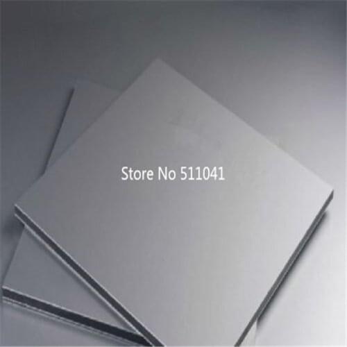 Titanium plate Ti Titan Gr.2 Gr2 Grade2 Plate Sheet 3 x 100 x 300 mm,10pcs