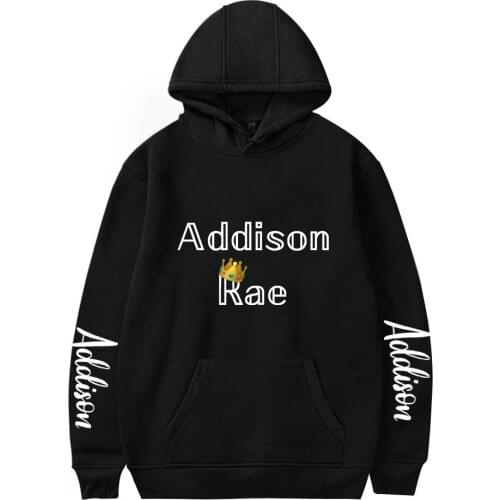 Hot Sale Addison Rae Hoodies Men Sweatshirts Women Fashion Clothing Harajuku Hoodie Boys Girls Addison Rae Pullovers Oversize