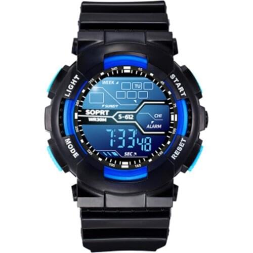 30M Waterproof Electronic Wristwatch Sport Watch Clock Children Digital Watch For Boys Girls