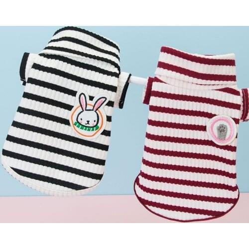 XS-3XL Summer Pure Cotton Puppy Blank Dog Shirt Clothes Soft Plain Doggy Vest Cat Bottoming T Shirts for Small Medium Large Dogs