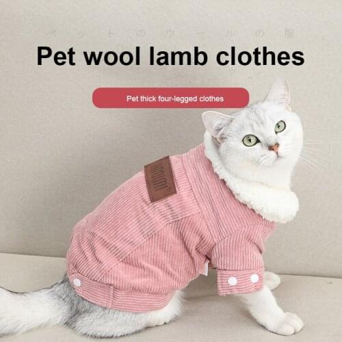 Dog Winter Clothes Puppy Pet Dog Soft Warm Cotton Coat Jacket Thicken Warm Chihuahua Yorkies Clothes Pets Clothing