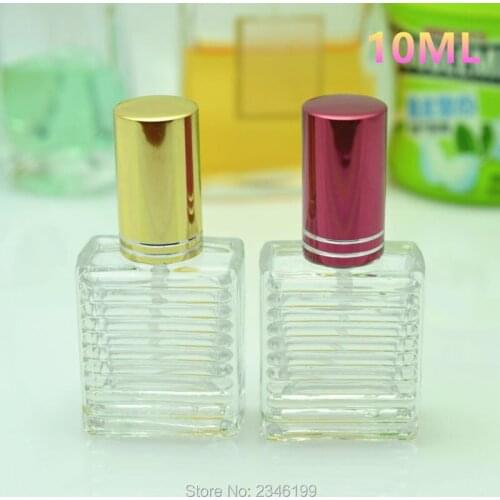 10ML 30pcs/lot Empty Glass Perfume Bottle, Glass Cosmetic Spray Container, Superior Quality Spray Perfume Packing Bottle