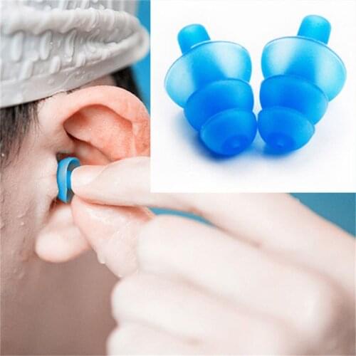 1 Pair Earplug Waterproof Ear Plug for Sleep Noise Reduction Foam Earplug for Anti-Interferen Noise Insulation Prevention