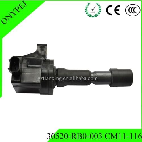30520-RB0-003 CM11-116 Ignition Coil For Honda 09-13 CR-Z Fit 11-16 1.5L 30520 RB0 003 30520RB0003 30520-RB0-S01 UF-626 C1664
