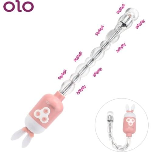 8 Modes Flexible Anal Beads Magic Wand Vibrators G Spot Vagina Massager Butt Plug Long Dildos Sex Toys for Women Men