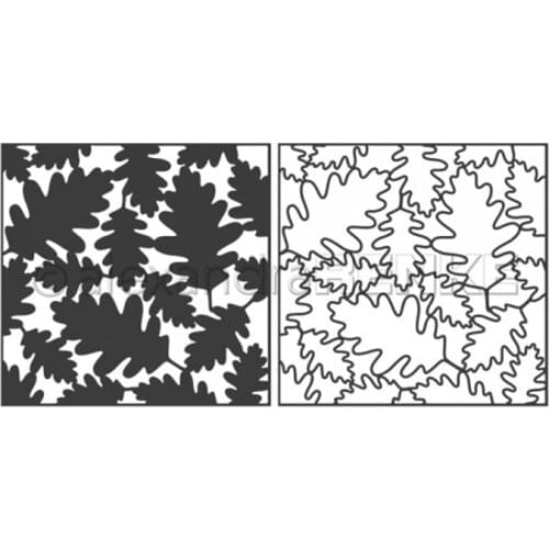 CH 2020 New Leaves Frame Metal Cutting Dies Stencils For Scrapbooking Photo Album Decoration Embossing Paper Card Craft