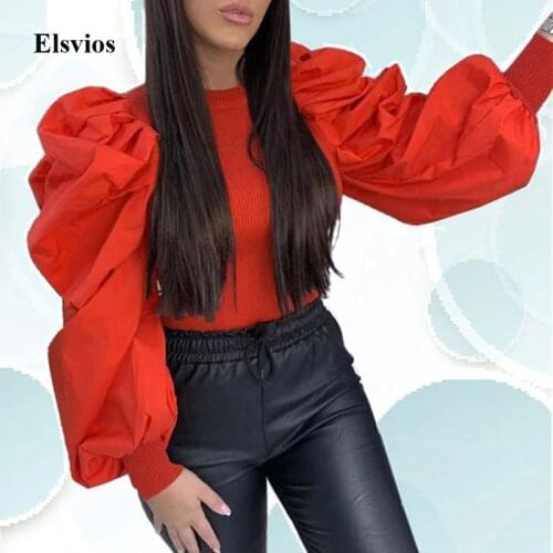 Блузки на пуговицах ELSVIOS China At AliExpress