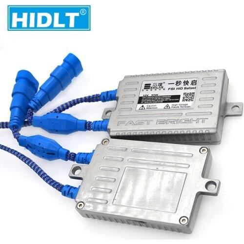 HIDLT 2PCS 2020 New High Quality AC 55W HID Conversion Ballast Car Light Xenon Slim HID Reactor For 12V Auto Headlamp Kit