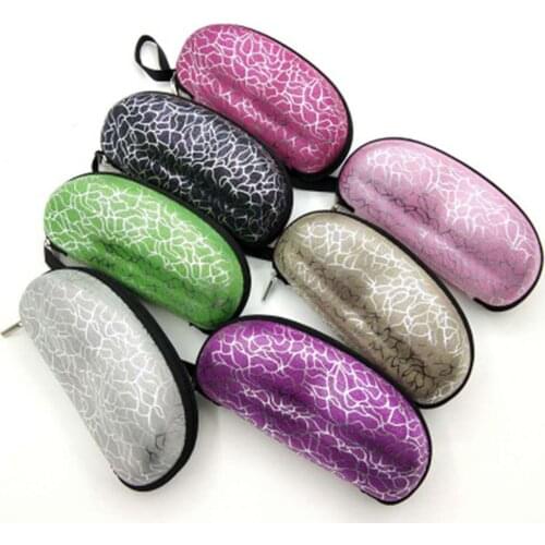 Hot Women Men Zipper Eva Peanut Sunglasses Hard Case Portable Holder Protector Large Reading Galsses Box Eyewear Accessories