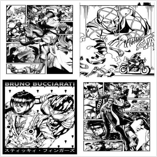Canvas Poster HD Printed Painting JoJos Bizarre Adventure Japan Anime Pictures Modular For Living Room Home Decoration Wall Art