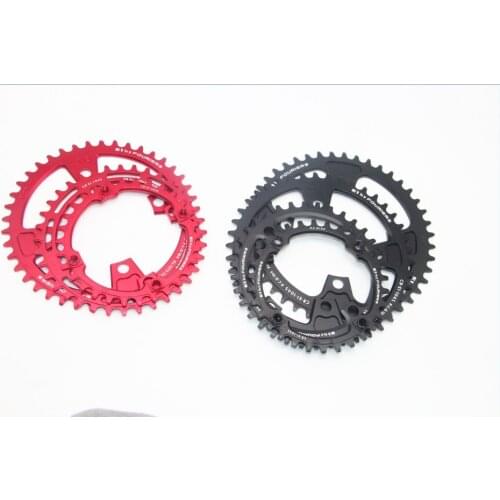 Fouriers Chainring BCD104 Circle Narrow Wide 1x System big ring 44T 46T 48T 50T 52t 54T plato redondo de 104bcd