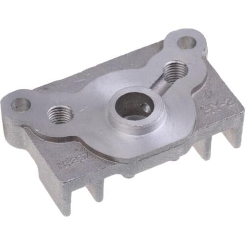 Oil Cooler Radiator Adapter Plate For 50/70/110/125/140CC Motorcycle Silver