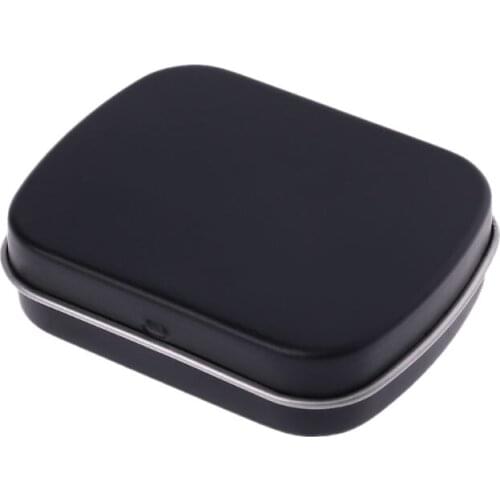 2020 Portable Metal Tinplate Flip Storage Box Case Organizer Containers For Jewelry Money Coin Candy Keys Small Items