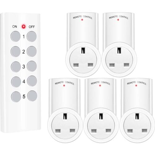 9938P Wireless Remote Control Smart Socket EU US French Plug Wall 433mhz Programmable Electrical Outlet Switch 220v 230v 40% OFF