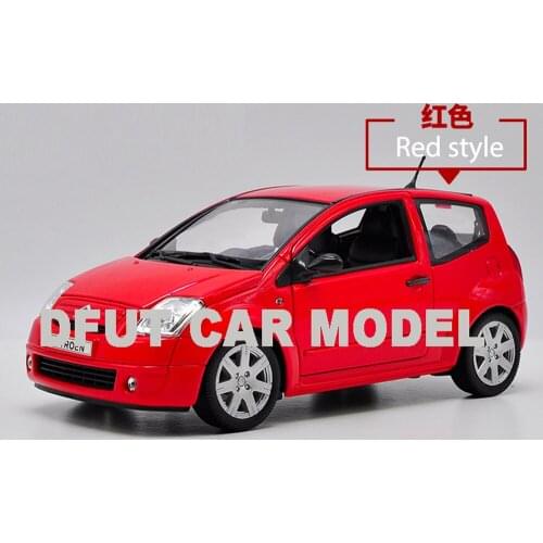 1:18 Alloy Toy C2 Car Model Of Childrens Toy Cars Original Authorized Authentic Kids Toys