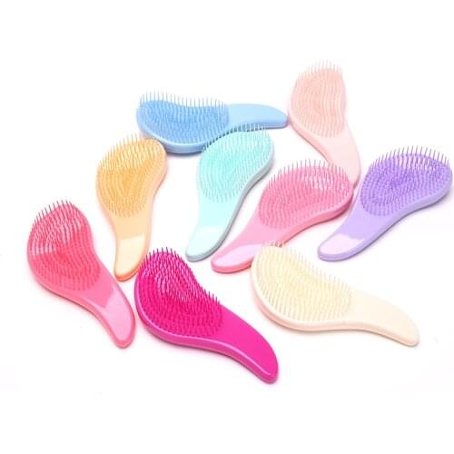 1pcs Hot Magic Handle Comb Anti Static Massage Hair Brush Detangle Shower Massage Hairbrush Comb Salon Hair Styling Tool