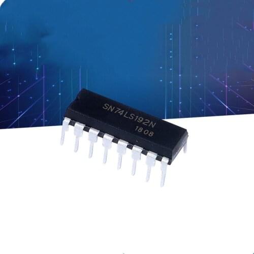 10PCS/LOT NEW 74LS192 SN74LS192N DIP-16 Presettable BCD Dual Clock Reversible Counter IC