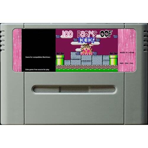 16Bit Games ** 100 ROOMS OOF KEK! ( PAL EUR Version!! )