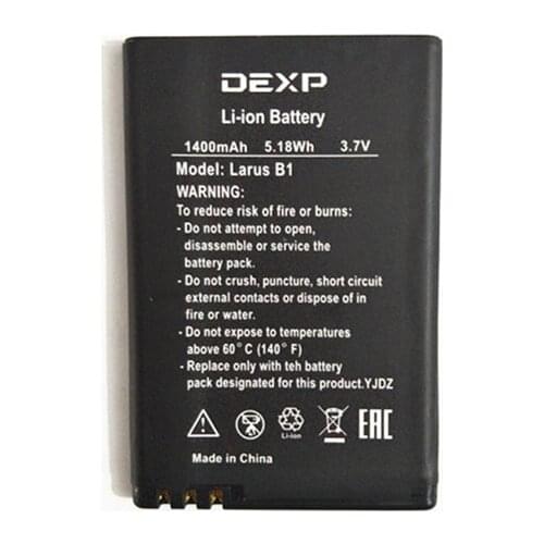 B-TAIHENG New Larus B1 Battery for DEXP Larus B1 smart phone High Quality 3.7V 1400mAh