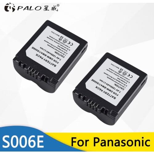 PALO CGA-S006 CGR CGA S006E S006 S006A BMA7 DMW BMA7 Rechargeable Battery for Panasonic DMC FZ7 FZ8 FZ18 FZ28 FZ30 FZ35 FZ38 FZ5