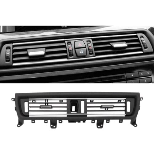 For 5 Series F10 F11 F18 Car Air Conditioning Outlet Panel Black Automotive Grille Air Vent Replacement