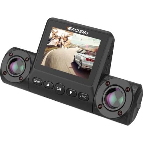 Wholesale Car DVR Driving Recorder Eachpai X200 Dual Full HD 1080P Sony Sensor Infrared Night Vision Super Capacitor with GPS