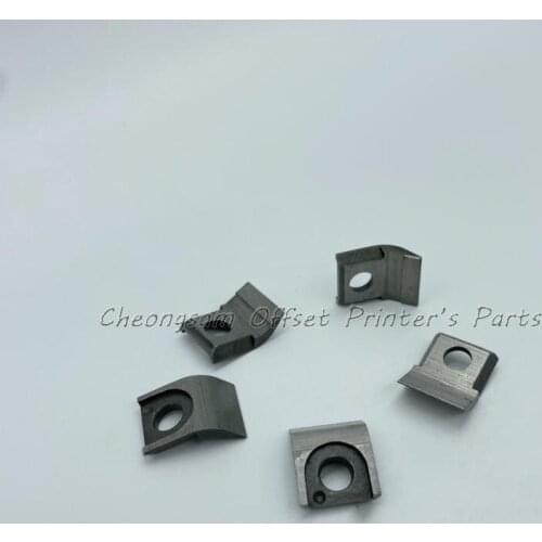 Free Shipping 10PCS 69.011.727 GTO52 Impression Cylinder Gripper Transfer Cylinder Gripper New Version Steel Gripper