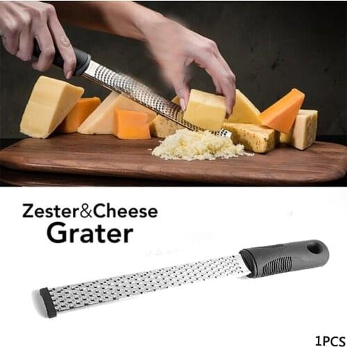 Citrus Lemon Zester & Cheese Grater-Parmesan Cheese, Lemon, Chocolate, Vegetables, Fruits, Ginger, Garlic, Nutmeg, Kitchen Tools