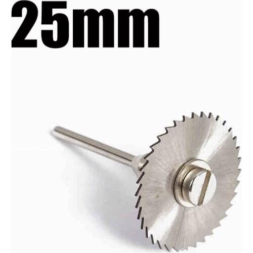 1PC 25mm HSS Mini Circular Saw Blade Cutting Disc Dremel Accessories for Wood Cutting Power Tools Set For Dremel Rotary Tools