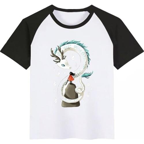 Dragon Baby Boy Clothes Baby Funny Cartoon Print T-shirt Kids Summer O-Neck Tops Boys & Girls Tshirt Baby Clothes