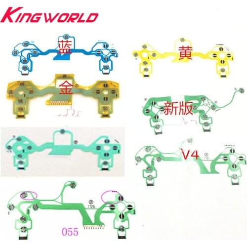 Button Membrane Circuit Board PCB Ribbon Conductive Film Keypad flex Cable For Sony For PS4 Wireless Controller Replacement