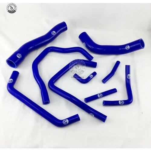 Silicone Radiator Hose Kit For TOYOTA LAND CRUISER HDJ80 1HD-T/FT 4.2L red/blue/black