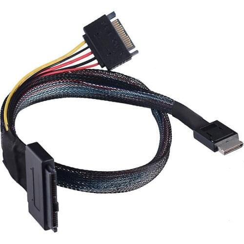 Mini SAS Oculink 4i High-speed Cable pcle 4.0 sff-8611 to sff-8639 U.2 Cable