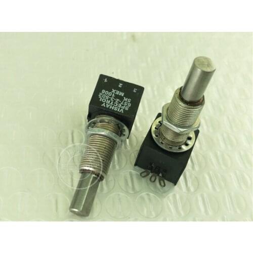 Original new 100% import 657-2-3-502 5K single potentiometers handle 32MMF (SWITCH)