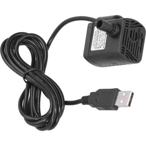 Mini Submersible Water Pump Durable Aquarium Pump Low Power Consumption for Aquariums Fish Tank Outdoor Fishing Watering Etc