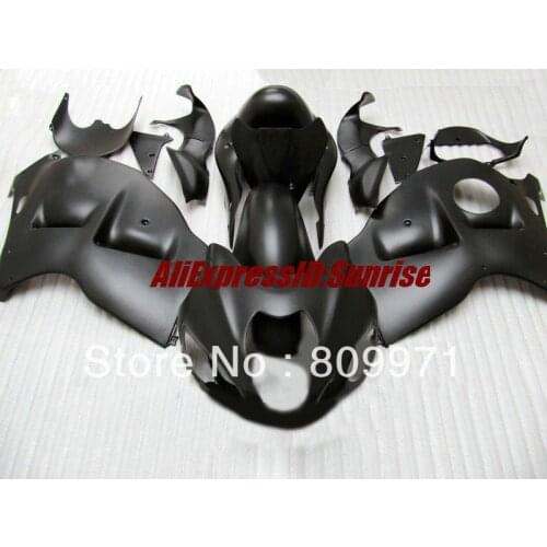 S502 Complete matte black Fairing kiy for SUZUKI GSXR1300 GSX-R1300 1996 1999 2000 2007 GSXR1300 96 99 00 01 07 Fairings set
