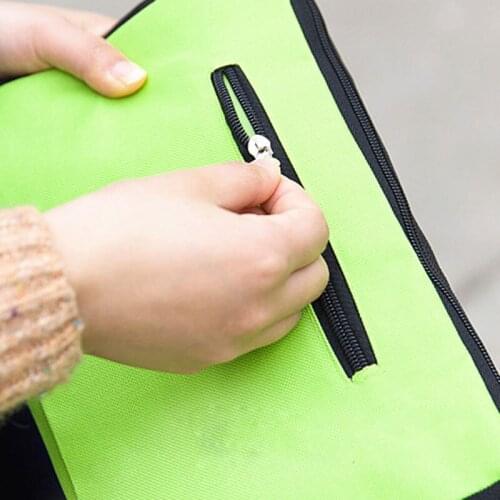 Portable Wheeled Bag High Capacity Supermarket Folding Shopping Bag Trolley Cart Handle Bag GQ