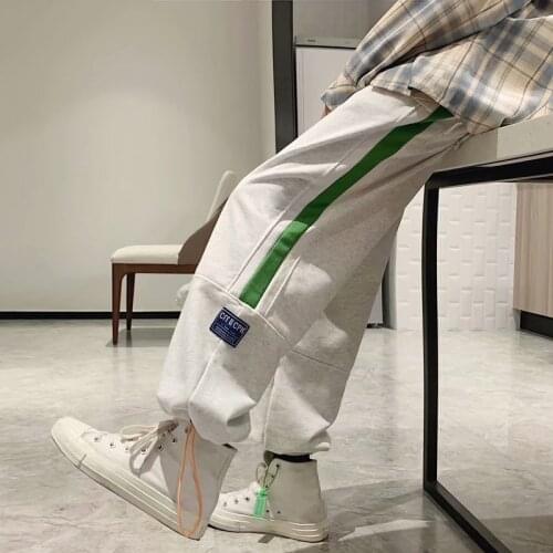 New Jogging Pants Men Sport Sweatpants Running Pants GYM Pants Men Joggers Cotton Trackpants Fashion Streetwear Hip Hop Trouser