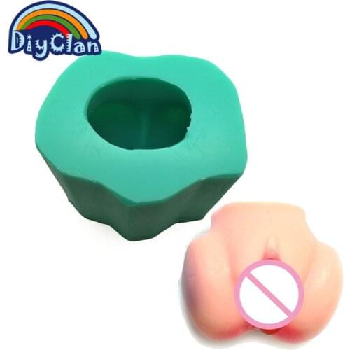 Temperament And Interest Female Sexy Vagina Mould DIY Silicone Soap Mold Chocolate Form Cake Tools Candle Mold Kitchen