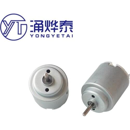 YYT 2PCS Round DC toy motor, DIY small production Motor Four-wheel drive motor 140 voltage 3V