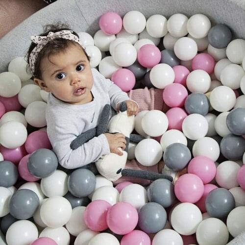 100pcs Eco-Friendly Plastic Ball Toys Soft Ocean The Pool Balls Baby Swimming Pit Toy Funny Outdoor Indoor Sports Kid Toy 5.5cm