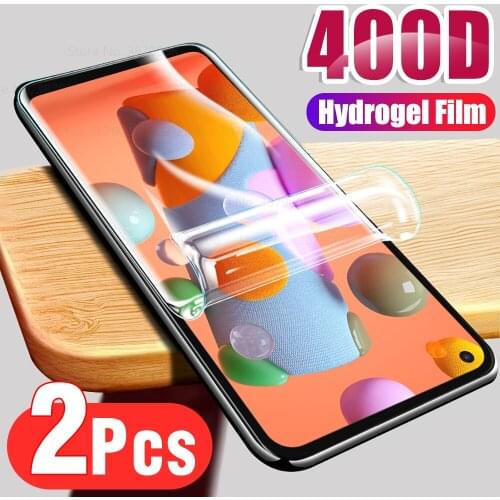 2PCS Film For Samsung Galaxy A11 Phone Hydrogel Film Screen Protectors For Samsung A11 A 11 11A 6.4" SM-A115F/DS film not glass